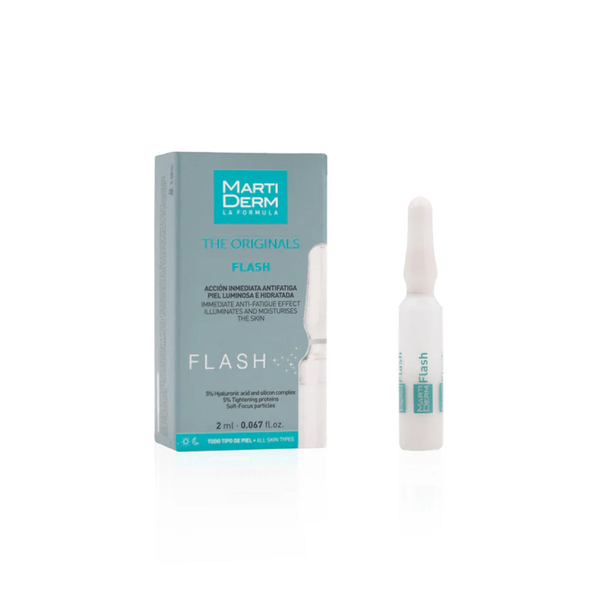 Martiderm The Originals Flash Ampoules Instant Radiance Effect 2ml
